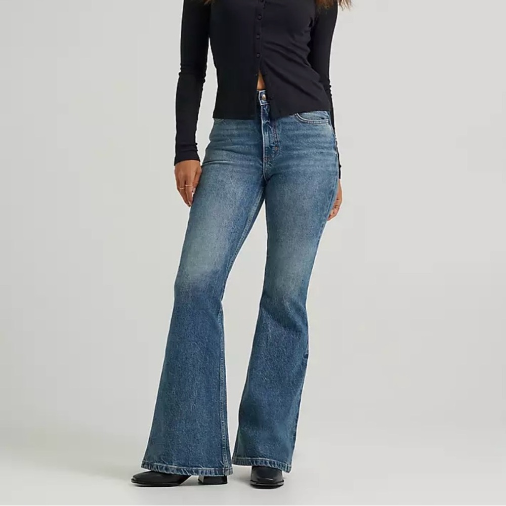 Lee High Rise Flare Jeans